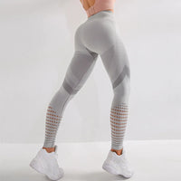 LANTECH Women Yoga Pants Sports Running Sportswear Stretchy Fitness Leggings Seamless Athletic Gym Compression Tights Pants