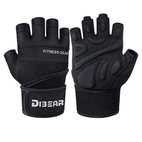 Bodybuilding Gym Gloves Powerlifting Dumbbell Kettlebell Crossift Training Fitness Gloves For Man Women Home Workout