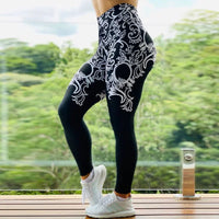 Leggings Women Sexy Sport Gym Training Print High Waist Yoga Pants Fitness Joggings Running Workout Legging Womens Clothing