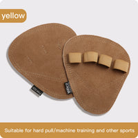 Powerlifting Gym Gloves Breathable Horizontal Bar Booster Gloves Weightlifting Leather Palm Guard Fitness Gloves for Men Women