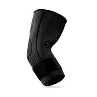 Durable Nylon Elbow Support Black Grey Orange Elastic Arm Sleeve Breathable Elbow Protection Unisex