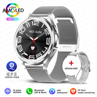2026 New Sports Smartwatch Women Men Classic Watch 6 BT HD Call Always On Display Waterproof Health Smartwatches For Android iOS