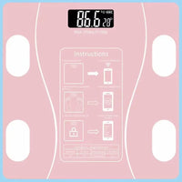 Body Fat Scale Smart Wireless Digital Bathroom Weight Scale Body Composition Analyzer With Smartphone App Bluetooth-compatible