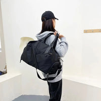 Multifunction Travel Bag Women Sports Gym Fitness Bags Dry and Wet Separation Swimming Shoulder Duffle Handbags Shoes Daypack