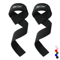 2PC Weightlifting Wrist Straps Sports Booster Belt Grip Belt Fitness Pull-up Bars Pull-ups Silicone Non-slip Deadlift Belt Band