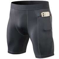 Men Compression Basketball Shorts Crossfit Gym Shorts Male Quick Dry Fitness Sport Shorts Training Running Tights Man Gymwear