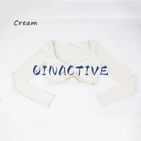 QINACTIVE Women Yoga Shirts Crop Top Long Sleeves Shirts for Women Yoga Sports Fitness Gym Clothes Workout Tops