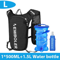NEWBOLER Trail Running Backpack Ultra Lightweight Hydration Vest Breathable Functional Pack for Marathon Cycling Hiking