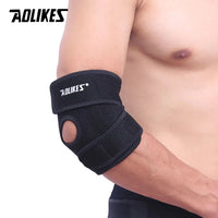 AOLIKES 1PCS Adjustbale Tennis Elbow Support Brace Guard Pads Golfer's Strap Elbow Lateral Pain Syndrome Epicondylitis Brace