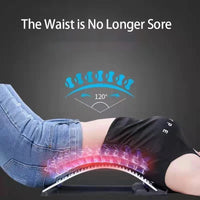 Back Stretcher for Back Pain Relief Multi-Level Back Cracker Board, Lower and Upper Back Support for Herniated Disc Fitness Yoga