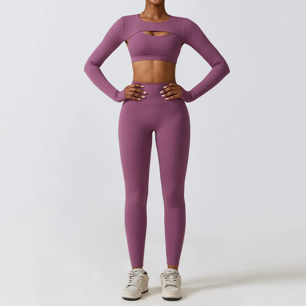 Seamless Multi-Piece Yoga Set