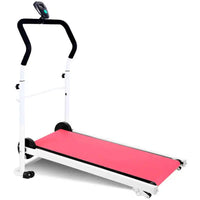 Multi-Function Treadmill Budget-Friendly Walking Machine Foldable Manual Incline Treadmill Adjustable Gradient Digital Display