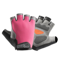 1Pair Half Finger Gym Fitness Gloves for Men & Women with Wrist Wrap Support Crossfit Workout Power Weight Lifting Equipment