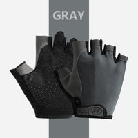 Men's Breathable Anti-slip Cycling Bicycle Gloves Half Finger Women's Gym Mitten Fitness Sport Training Fitness Gloves