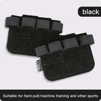 Powerlifting Gym Gloves Breathable Horizontal Bar Booster Gloves Weightlifting Leather Palm Guard Fitness Gloves for Men Women