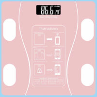 Body Fat Scale Smart Wireless Digital Bathroom Weight Scale Body Composition Analyzer With Smartphone App Bluetooth-compatible