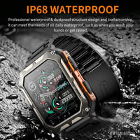 LEADOYS Ultra Smart Watch for Men Sports Tracking Sleep Monitoring Call & Message Alerts - Perfect Christmas & Halloween Gift