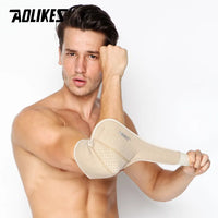 AOLIKES 1PCS Adjustbale Tennis Elbow Support Brace Guard Pads Golfer's Strap Elbow Lateral Pain Syndrome Epicondylitis Brace