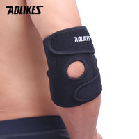 AOLIKES 1PCS Adjustbale Tennis Elbow Support Brace Guard Pads Golfer's Strap Elbow Lateral Pain Syndrome Epicondylitis Brace