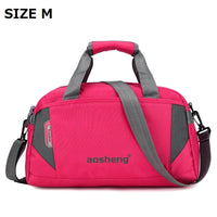 Fashion Men Women Training Gym Bag Nylon Ultralight Travel Sports Bags For Fitness Yoga Handbag Short Trip Luggage Handbag