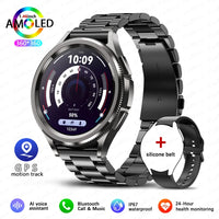 2026 New Sports Smartwatch Women Men Classic Watch 6 BT HD Call Always On Display Waterproof Health Smartwatches For Android iOS