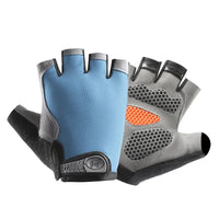 1Pair Half Finger Gym Fitness Gloves for Men & Women with Wrist Wrap Support Crossfit Workout Power Weight Lifting Equipment