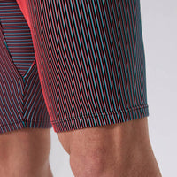 Marathon Compression Shorts Quick Dry Running Training Fitness Leggings Bodybuilding Tights Sports Men Gym Male with Waist Bag