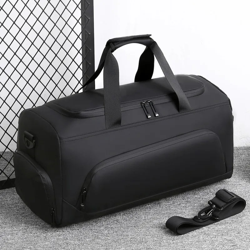 Multi-Compartment Shoe Storage Duffel