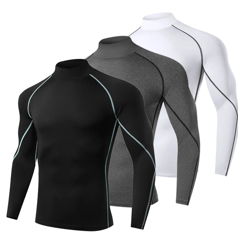 Long-Sleeve Compression Training Shirt