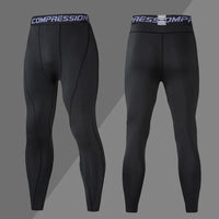 Mens Compression Sweatpants Male Tights Sport Pants for Gym Fitness Running Joggings Workout Trousers Dry Fit Leggings